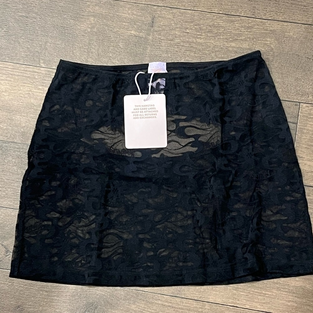 Savage X Fenty Black Cut Out Mini Shapewear - Picture 4 of 6